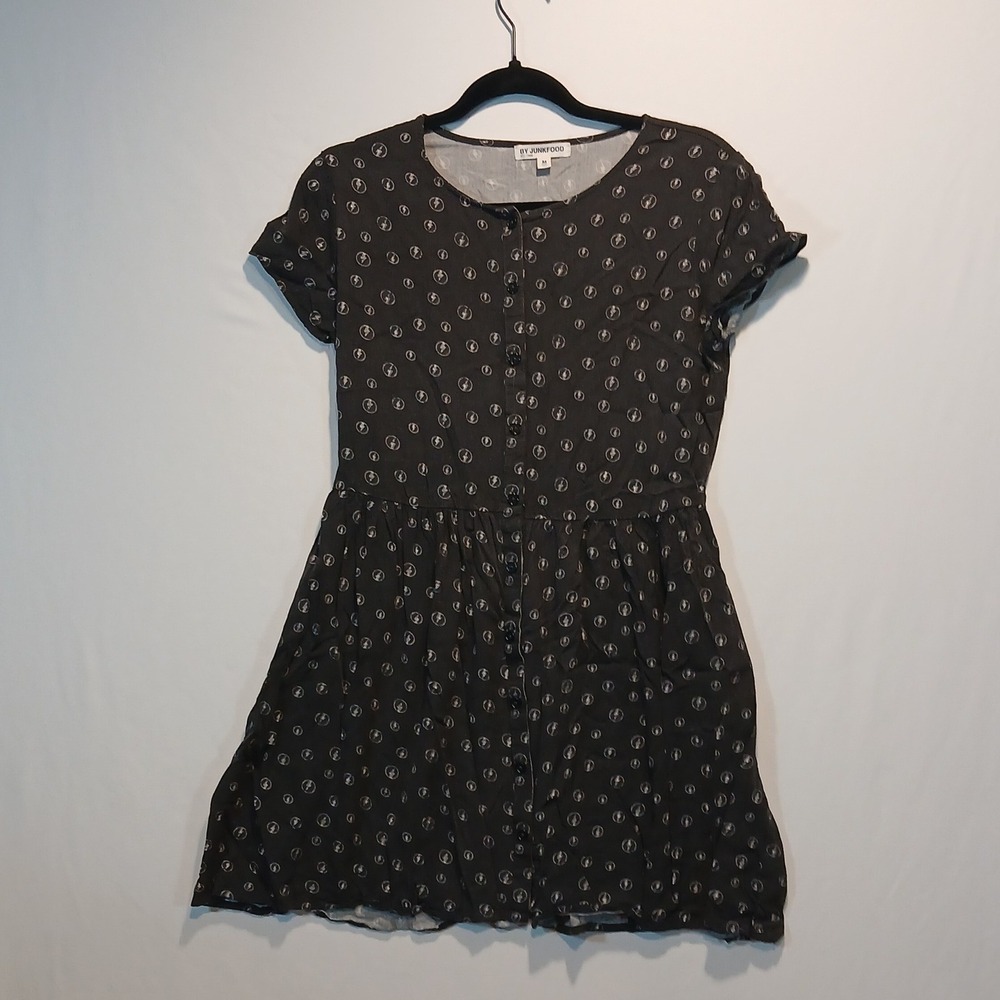 By Junk Food M skater dress punk grunge hipster 2010s y2k rocker vintage retro